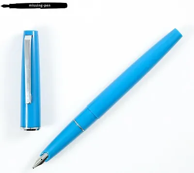 Vintage LAMY School Fountain Pen Light Blue With Silver Clip B-nib (cap Broken) • $29.90