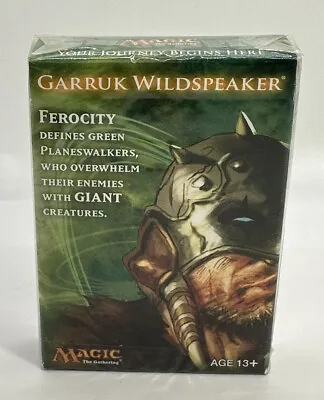 MTG Magic The Gathering Garruk Wildspeaker Starter Deck  *Sealed* WotC 2011 • $8