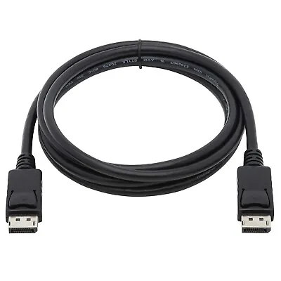 £4.99 • Buy DisplayPort Cable V1.3 / V1.4 Laptop PC To TV Monitor Lead 8k 4k 1.8 Metre