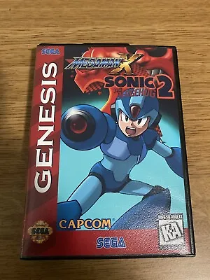Megaman X Sonic The Hedgehog 2 (Sega Genesis) • $40
