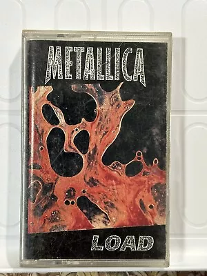Metallica - Load Cassette Tape 1996 Elektra Heavy Metal Rock Band Original • $9.99