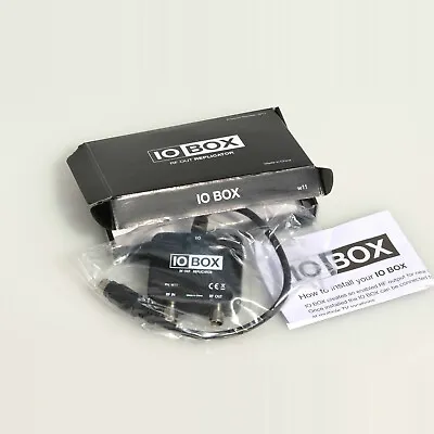 £10.95 • Buy IO-Link Box RF Modulator Output For Sky Plus HD Box Use With TV Global Magic Eye