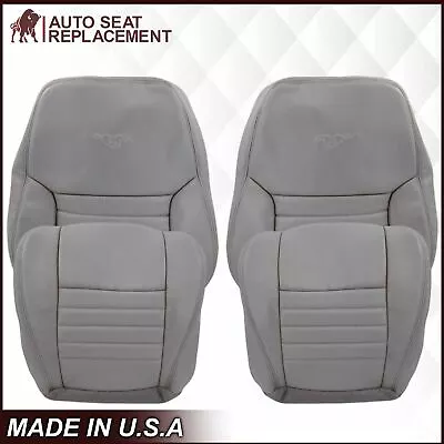 1999 2000 2001 2002 2004 Ford Mustang GT Coupe Replacement Vinyl Seat Cover Gray • $84.13