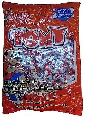 Montes Tomy Rich Butterscotch Candies 6-oz Bag Mexican Candy Dulce  • $8