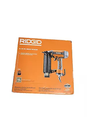 BRAND NEW RIDGID 2-1/8  18 GA Brad Nail Gun Model #R213BNF • $49.99