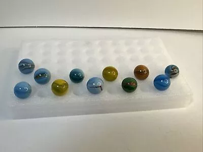 Lot Of 11 Vintage Imperial Machine Made Marbles! • $18