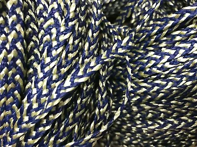 Vintage Braid Millinery Raffia Woven Ribbon 1/4  Royal Gold 10yd Made In France • $8.99