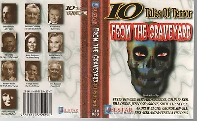 10 Tales Of Terror From The Graveyard Cassette X2 Audio Talking Book • £9.99