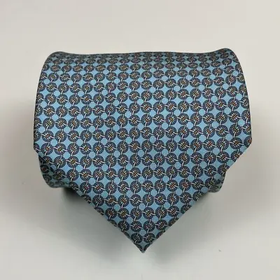 NWT Brioni Men's 100% Silk Neck X-Long Tie Teal Blue Made In Italy 65L 3.5W • $152.99