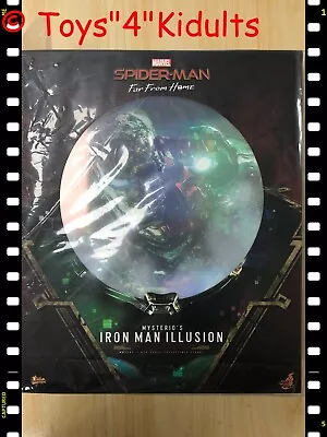 🔥 Hot Toys MMS580 Spider-Man: Far From Home Mysterio's Iron Man Illusion NEW • $309.99