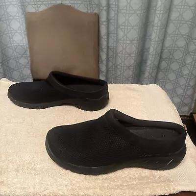 Merrell Womens Sz 9.5 Encore Breeze 4 Slip On Mule Clogs J000554 Black Worn Once • $29.99