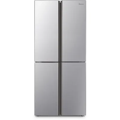 £599 • Buy Fridgemaster MQ79394FFS American Fridge Freezer - Silver - Freestanding
