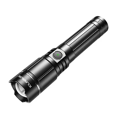 KLARUS EP9 Pro LED Zoomable Flashlight 1300 Lumens Bright USB Rechargeable Torch • $39.95