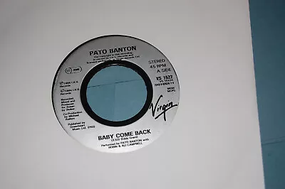 Pato Banton – Baby Come Back  7  Single Jukebox  Centre 1994 • £0.99