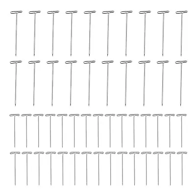 150 X Wig Hair Extension Positioning Pins T-pins Fixed Hair 51mm And 38mm • £6.46