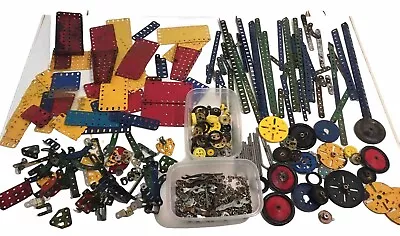 Vintage Meccano Mixed Job Lotmiscellaneous Spares 2.7kg • £39.90