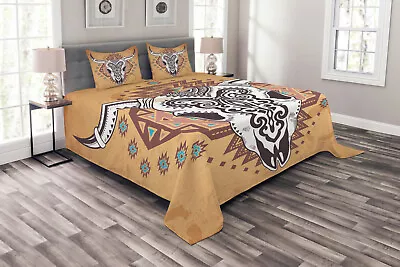 £82.99 • Buy Buffalo Bedspread Mexican Sugar Skull Art