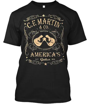 Guitar Guitarist - Cf Martin & Co Americas Tee T-Shirt • $20.52