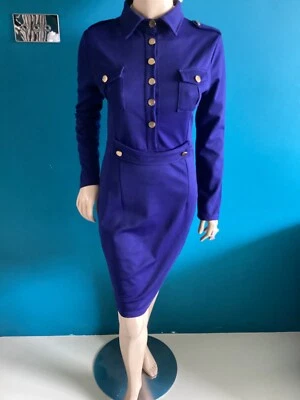 £12.50 • Buy Original Vintage 1960s Navy Mod Dress
