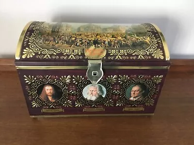 Haeberlein Metzger Vtg Large Cookie Tin~12.25  X 8  Nurnberg Germany • $25