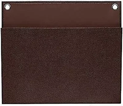 Martha Stewart Home Office Adhesive Wall Pocket File Folder Holder Brown • $9.75