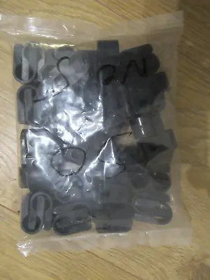 Cable Cleats Fixings No. 5 Size 10mm - 12.7mm X50 For SWA Armoured Cable Black • £2.50