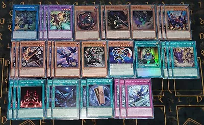 YUGIOH Ninja Starter Deck / Set (Saizo /Mitsu /Green /Baku /Ninjitsu /Notebook) • £13.50