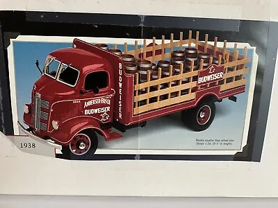 DANBURY MINT 1:24 Scale Budweiser 1937 GMC Delivery Truck W/ Barrel Load • $115