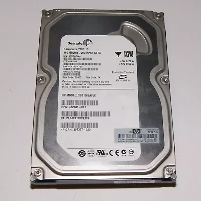 Seagate ST3160815AS 160Gb 3.5  Internal SATA Hard Drive • £4.99