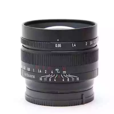 Shichikosho 7Artisans 50Mm F0.95 For Sony E/Aps-C Black Lens Interchangeable • $256.30