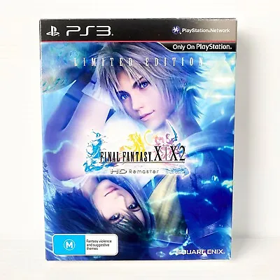 Final Fantasy X / X2 Limited Edition - PS3 - Brand New Sealed - Free Postage • $88.88