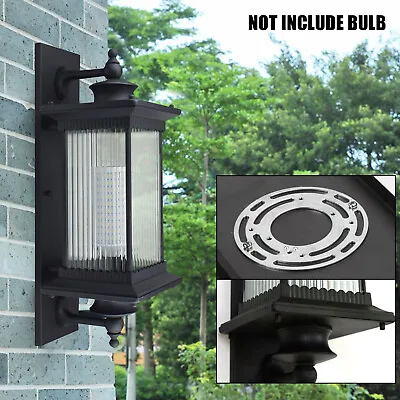 Garden Wall Light Outdoor/Indoor Fixture External Vintage Lantern Wall Lamp • £43.06