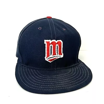 Vtg MLB Minnesota Twins Snapback Hat Embroidered Trucker Cap Annco Made USA • $11.93