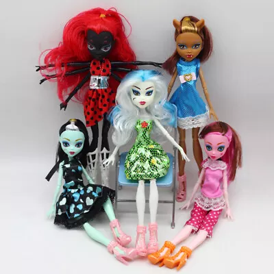 Fashion Doll And Accessories For Monster High Frankie Stein Doll Toy Party Set • $10.99