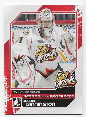 10/11 ITG HEROES & PROSPECTS BASE Hockey (#1-200) U-Pick From List • $1