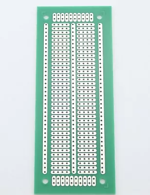 2pc Single Sided PCB Breadboard 5er Layout Proto Prototype Perf Board 4.7x11.6cm • $1.79