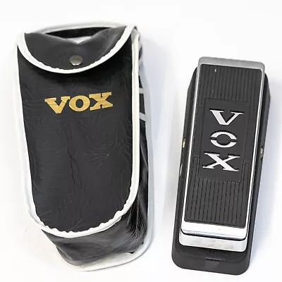 VOX V847 Wah-Wah Guitar Effect Pedal With Leather Bag • $97.99