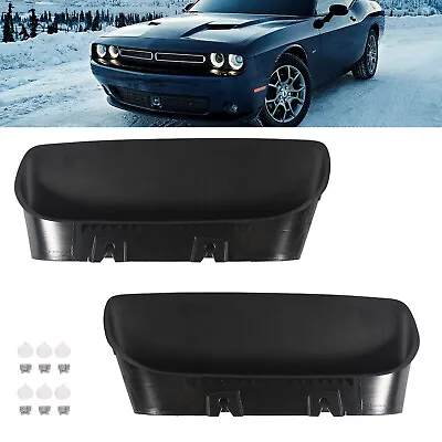Left & Right Side Hood Scoop Air Vent Intake Cover For 19-2020 Dodge Challenger • $28.93