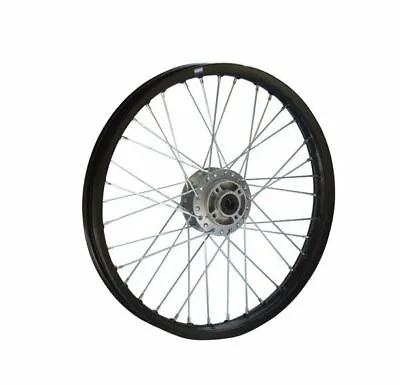 HMParts Pit Bike Dirt Bike Cross Aluminium Rim Anodised 21 Inch Front Black • $246