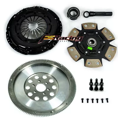 FX HDR6 CERAMETALLIC CLUTCH KIT+RACE FLYWHEEL Fits VW GOLF JETTA 1.8T TURBO 1.8L • $289