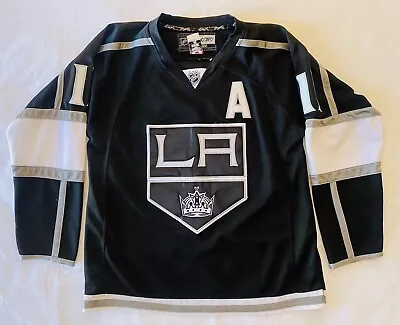 LA KINGS Anze Kopitar NHL Ice Hockey Reebok Black Men's Authentic Jersey Size 48 • $139.94