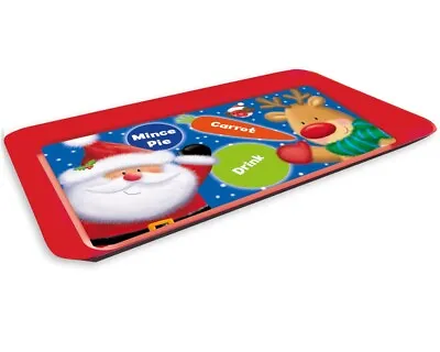 £2.75 • Buy Christmas Treats For Santa Claus Tray Melamine Plastic Buffet Party Plate GP308