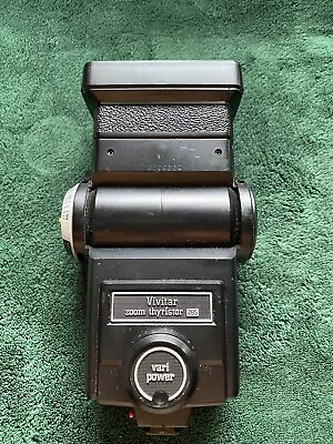 Vivitar Zoom Thyristor 285 Vari Power Camera Flash 4103562 Made In Japan • $8