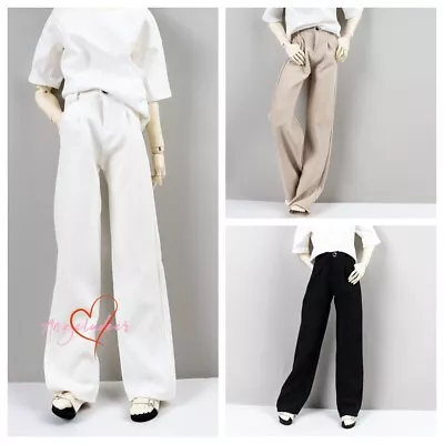 1/4 1/3 Uncle BJD Outfit Doll Clothes Casual Pants Trousers White/Khaki/Black AF • $20.66