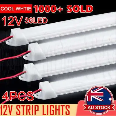 4x LED Strip Lights Bar Car 12V Caravan Boat Fishing Camping Light Interior Lamp • $12.65