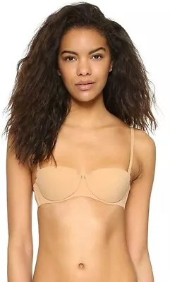 La Perla 177771 Womens Invisible Convertible Balconette Bra Solid Nude Size 32C • $125.10