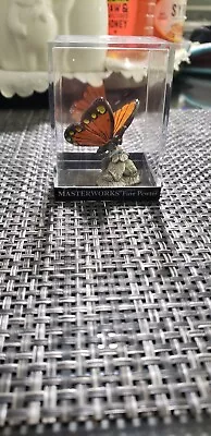 Rare Vintage Masterworks Fine Pewter Monarch Butterfly • $25