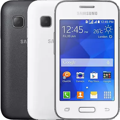 Samsung Galaxy Young 2 (G130H) 2014 Unlocked Charcoal/White Very Good Condition • £34.99