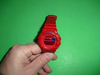 Red Casio Baby G Watch In GREAT COND (Needs Battery)! G-Shock 3277 BGD-140 09 • $29.99