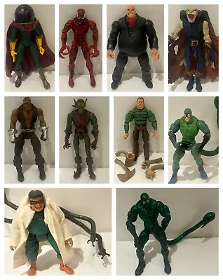 Spiderman Action Figures - Various - Multi Listing - Toybiz Marvel Toys 6  High • £12